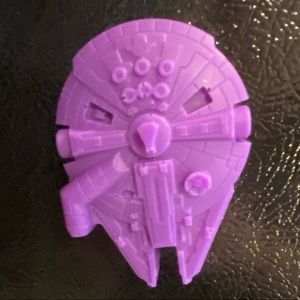 Handmade Purple Millennium Falcon Star Wars Magnet